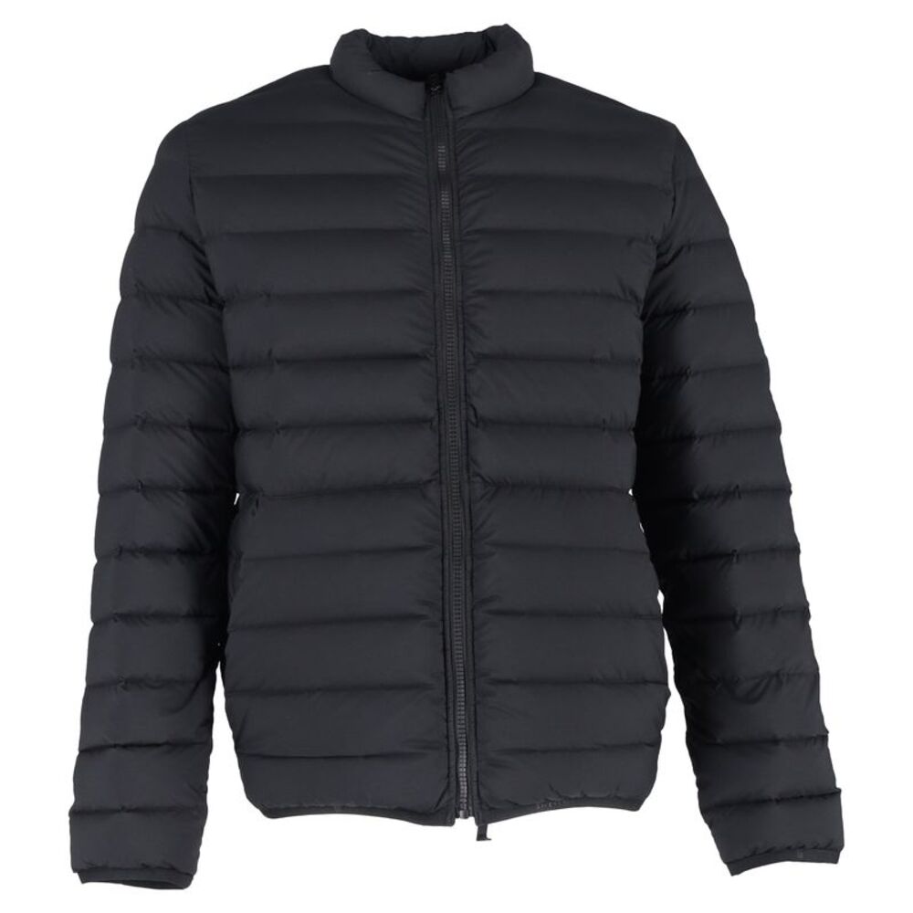 Givenchy Logo-Print Puffer Jacket in Black Nylon